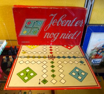 Speelgoedmuseum Deventer, Je bent er nog niet!, old Dutch game