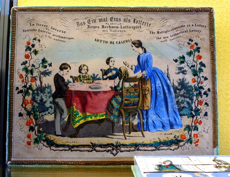 Speelgoedmuseum Deventer, Das Ein mal Eins als Lotterie, Lotto di Calcoli pic1