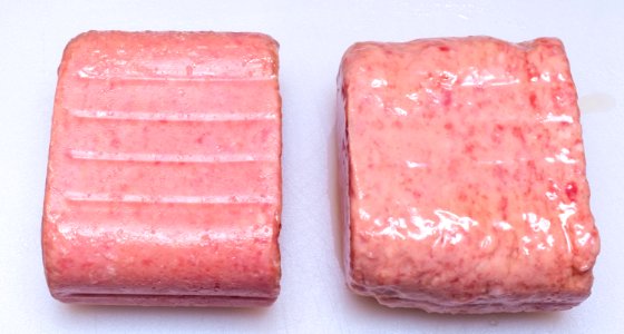 Spam and Great Value Luncheon Meat