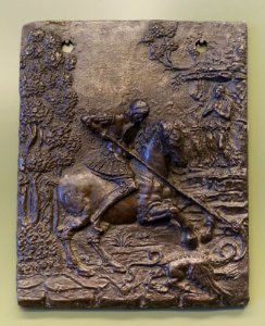 St. George, Andrea Briosco (Riccio), Ulocrino, and circle, Padua, early 16th century AD, bronze - Bode-Museum - DSC02516