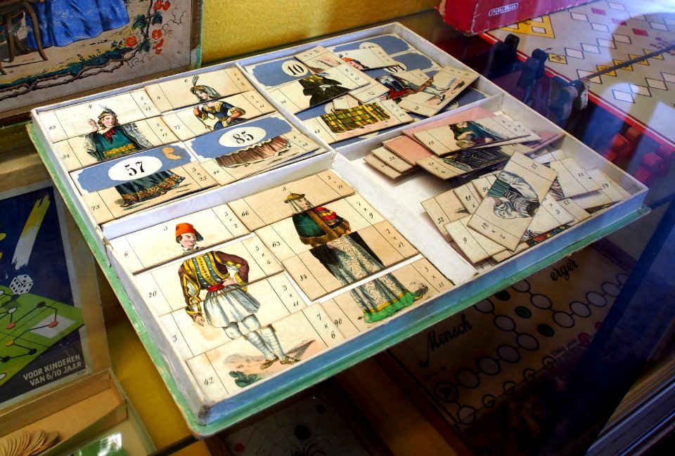 Speelgoedmuseum Deventer, Das Ein mal Eins als Lotterie, Lotto di Calcoli pic2