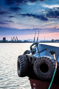 Ship transport water photo