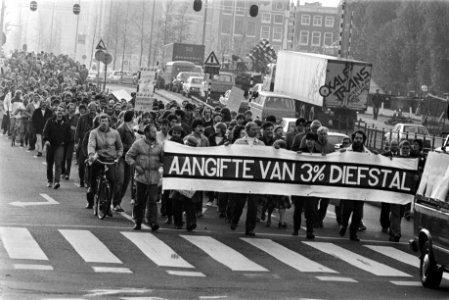 Spandoek Aangifte van 3% diefstal, Bestanddeelnr 932-7672