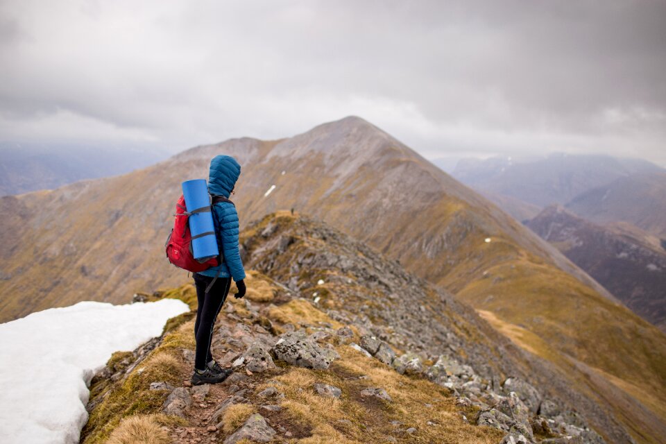 Hiking landscape mountain