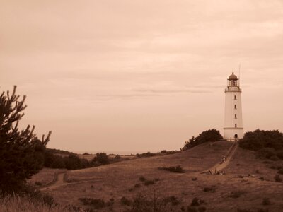 Lighthouse rügen retro
