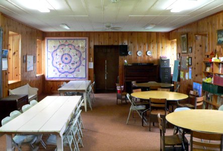 St. John Luth stone church (Nemaha Co) interior face E