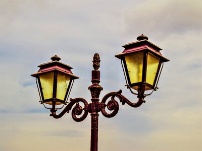 Lamps elegant gray lamp