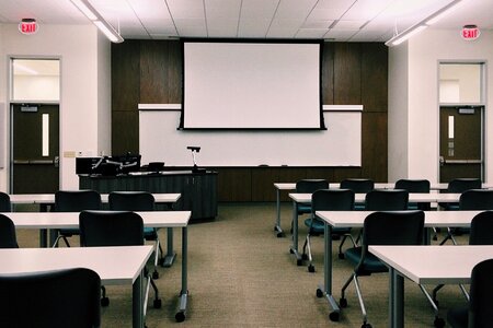Screen whiteboard rows