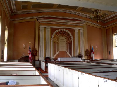 St. James Episcopal (Accomac VA) interior 1 photo