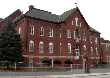 St. Joseph's rectory (Omaha, 1896) from SE 1