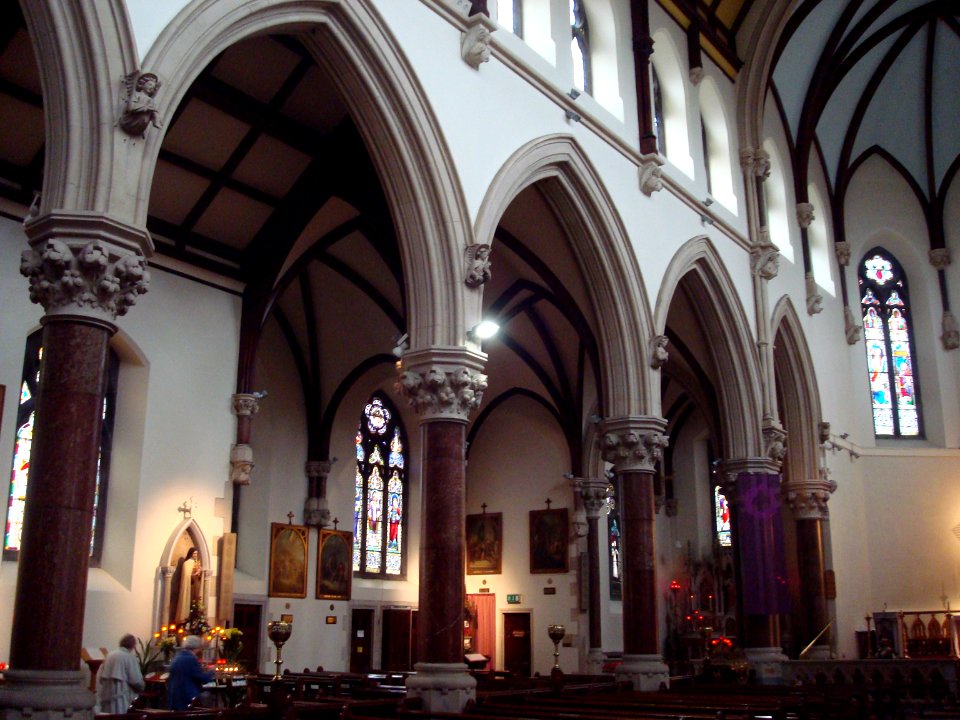 St. Joseph's Carmelite Church, Berkeley Road, Inside Left