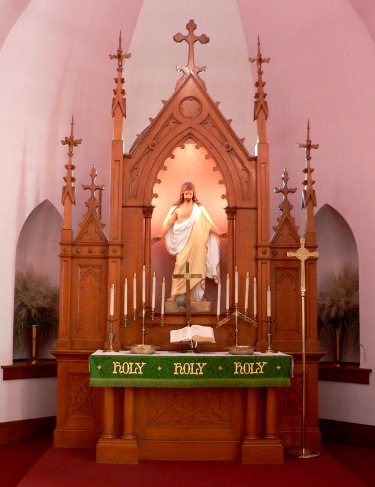 St. Johannes Kirche (Lyons, Nebraska) altar