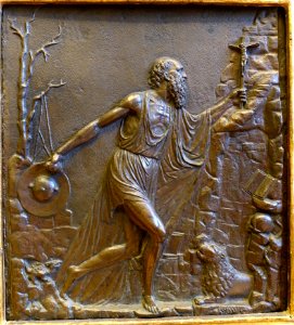St. Jerome, Master of the Barbarigo Reliefs, Venice, early 16th century AD, bronze - Bode-Museum - DSC02493