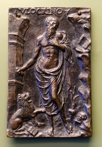 St. Jerome, Andrea Briosco (Riccio), Ulocrino, and circle, Padua, early 16th century AD, bronze - Bode-Museum - DSC02519