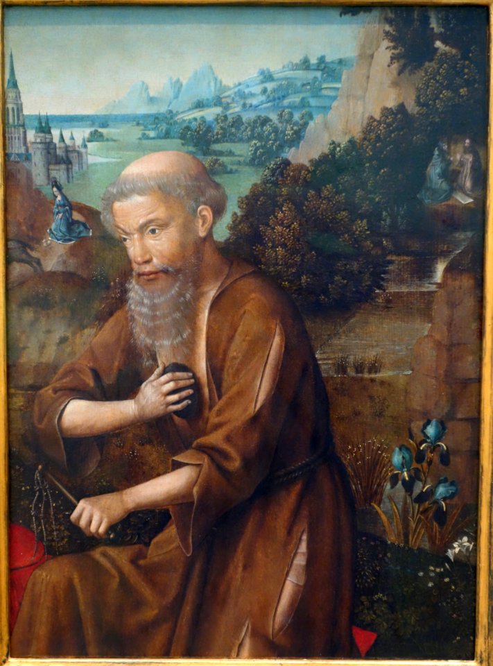 St. Jerome by the Master of the Legend of St. Lucy, late 1400s, oil on panel - National Museum of Western Art, Tokyo - DSC08103