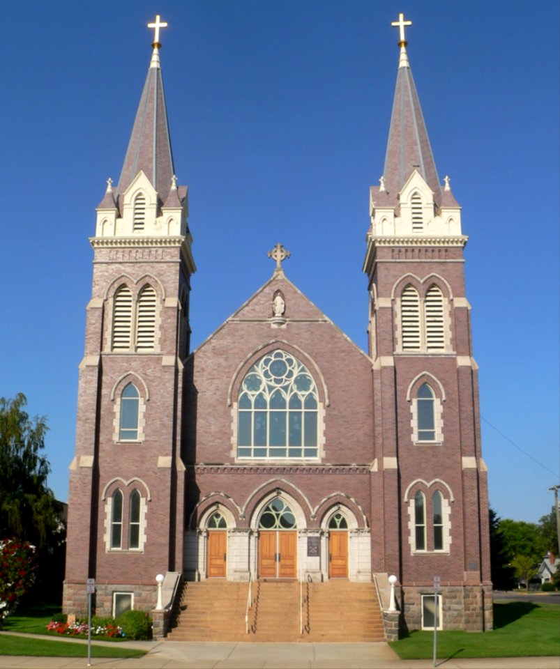 St. James Basilica (Jamestown, ND) from E 1