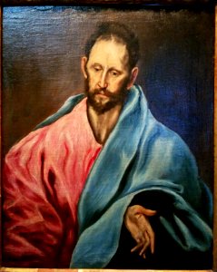 St. James the Less, by El Greco, c. 1595, oil on canvas - Hyde Collection - Glens Falls, NY - 20180224 121920