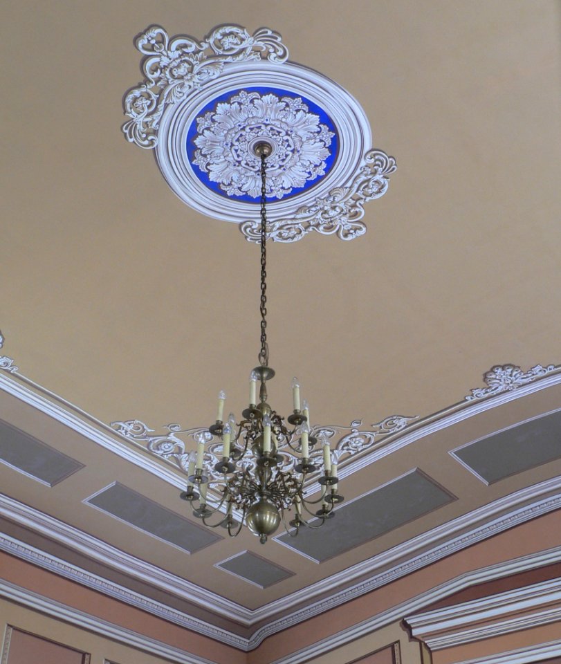 St. James Episcopal (Accomac VA) interior 9 chandelier