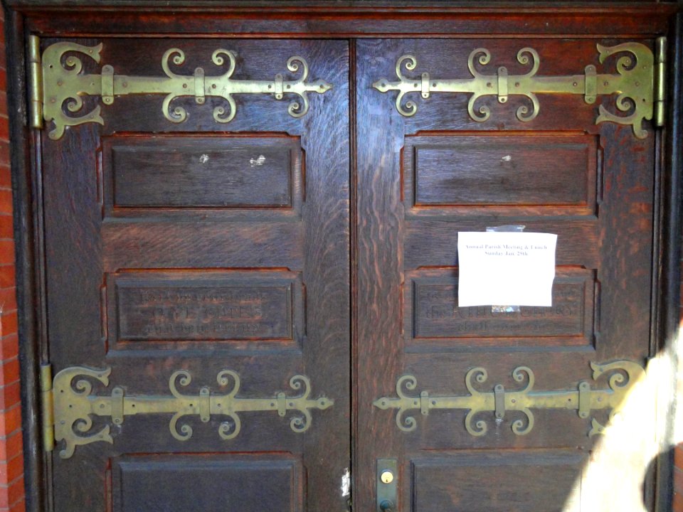 St. James Church doors - Cambridge, Massachusetts - DSC03440