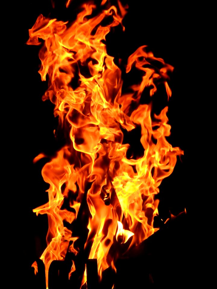 Wood fire hot brand