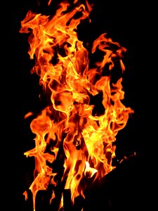 Wood fire hot brand