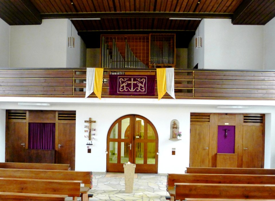 St. Johannes-Evangelist-Kirche (Berlin-Steglitz) Orgelempore