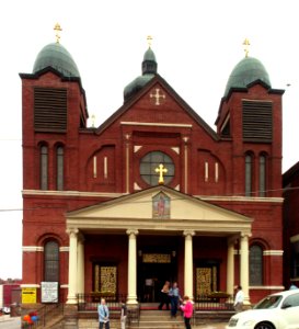St. John the Baptist Ukrainian Catholic Church, South Side, Pittsburgh, exterior