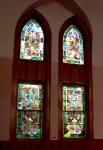 St. Johannes Kirche (Lyons, Nebraska) window 1