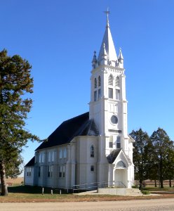 St. Johannes Kirche (Lyons, Nebraska) from NW