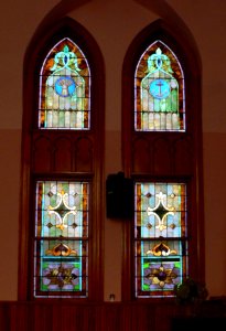St. Johannes Kirche (Lyons, Nebraska) window 2