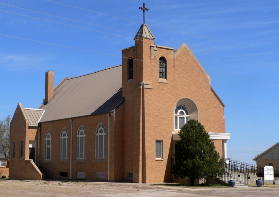 St. Mary's (Umbarger, TX) from SW 1