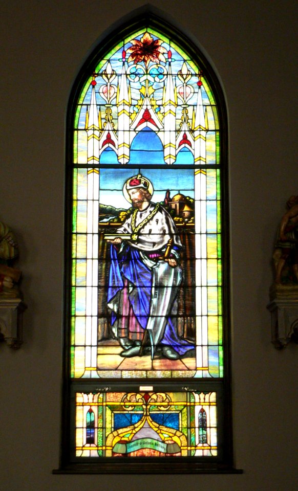 St. Mary Assumption (Dwight, Nebraska) E wall window 4