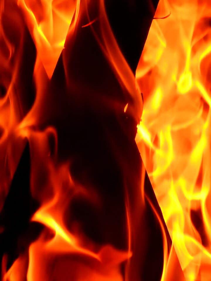 Wood fire hot brand
