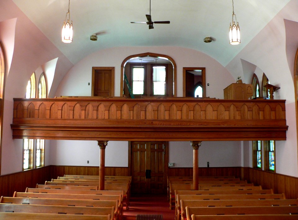 St. Johannes Kirche (Lyons, Nebraska) interior 3