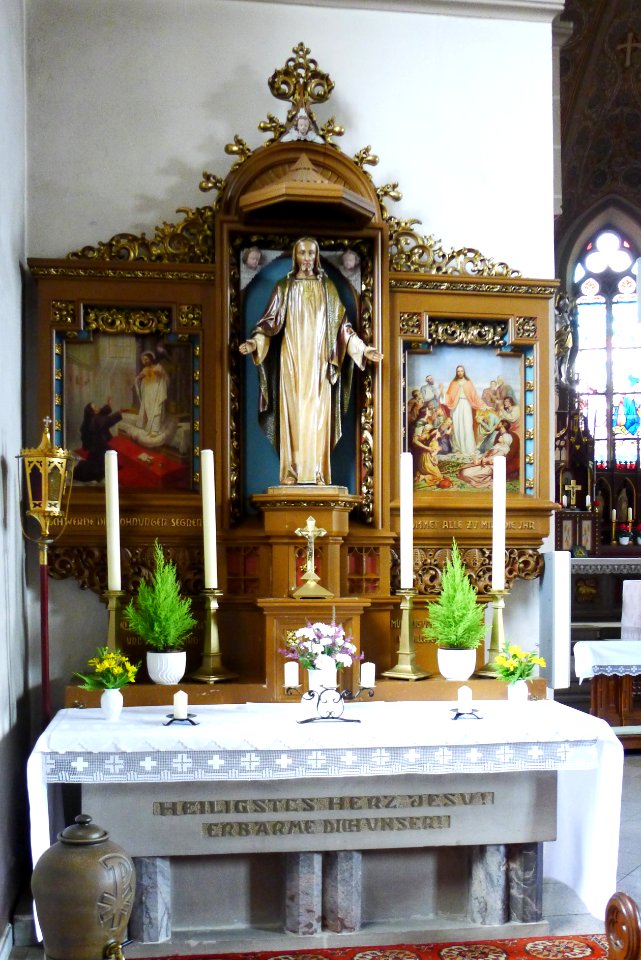 St. Michael (Würgassen) Herz-Jesu-Altar