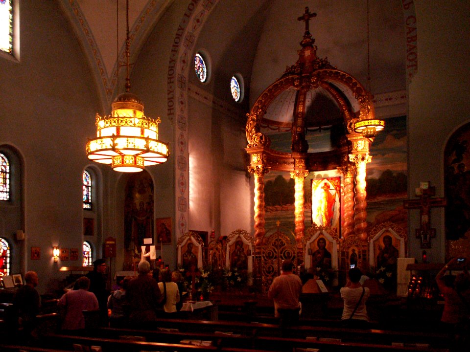 St. John the Baptist Ukrainian Catholic Church, South Side, Pittsburgh, interior, 2015-04-19, 02