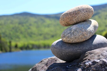 Meditation zen outdoor