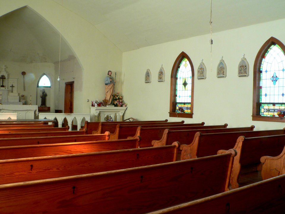 St. John's Catholic Church (Paxton SD) interior 2