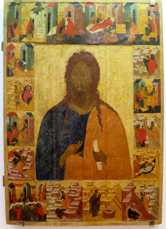 St. John the Forerunner with his Life, Arkhangelsk Regional Museum of Fine Arts