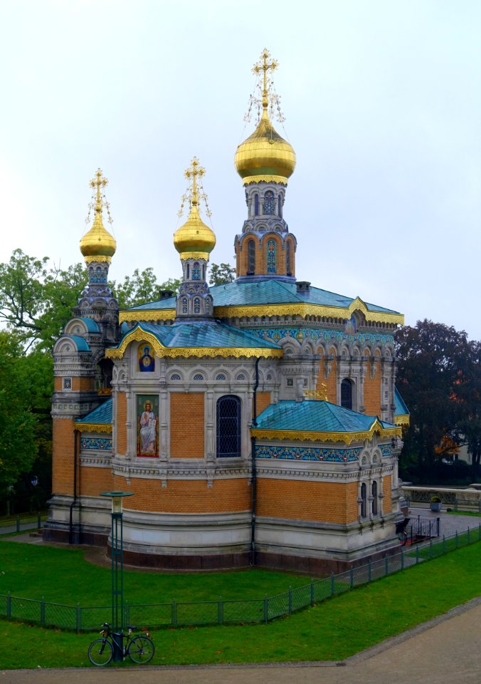 St. Mary Magdelene Chapel (Russian Chapel) - Mathildenhöhe - Darmstadt, Germany - DSC01451