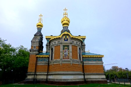 St. Mary Magdelene Chapel (Russian Chapel) - Mathildenhöhe - Darmstadt, Germany - DSC01429