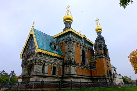 St. Mary Magdelene Chapel (Russian Chapel) - Mathildenhöhe - Darmstadt, Germany - DSC01410