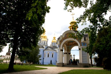 St. Michael's Cathedral (Kiev), Summer 2008 photo