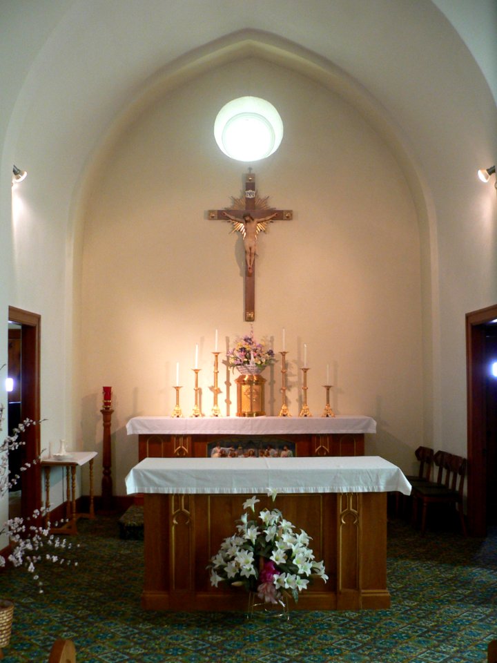 St. Mary's Church (Hodgeman County) sanctuary 1