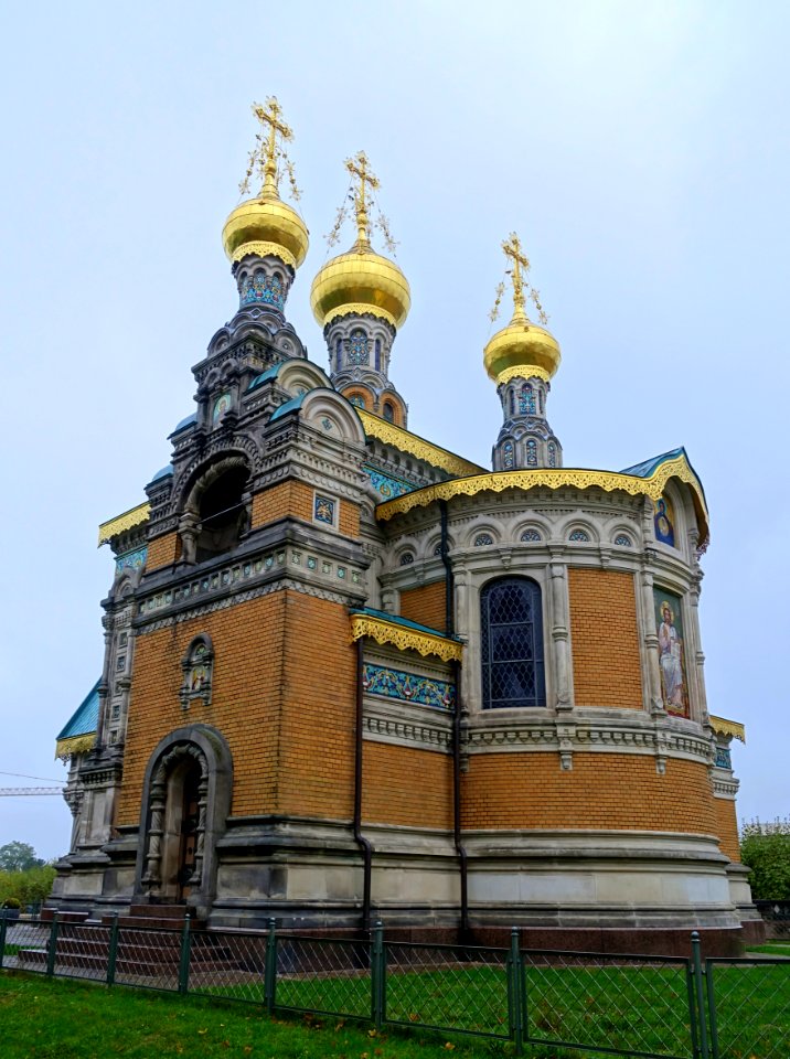 St. Mary Magdelene Chapel (Russian Chapel) - Mathildenhöhe - Darmstadt, Germany - DSC01400