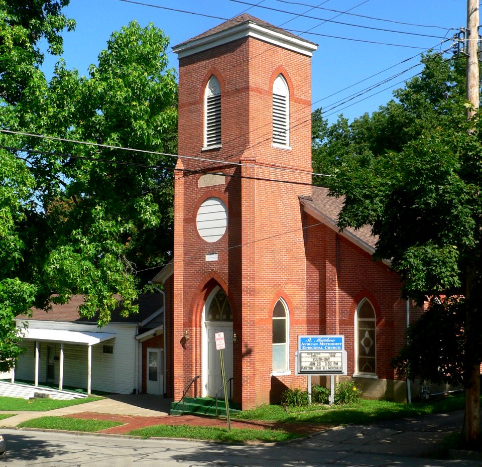 St. Matthew Chapel AME (Boonville MO) from SE 1