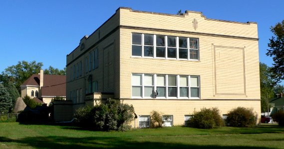 St. Mary's School (Dwight, Nebraska) from NW 1