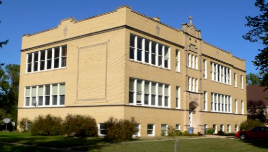 St. Mary's School (Dwight, Nebraska) from SW 1