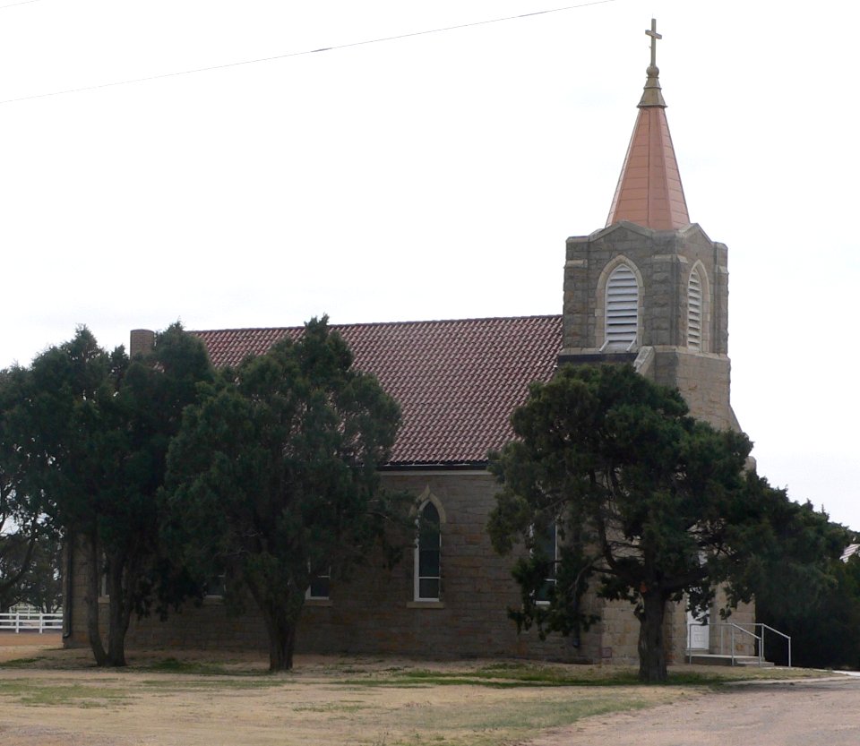 St. Mary's Church (Hodgeman County) from NW 1
