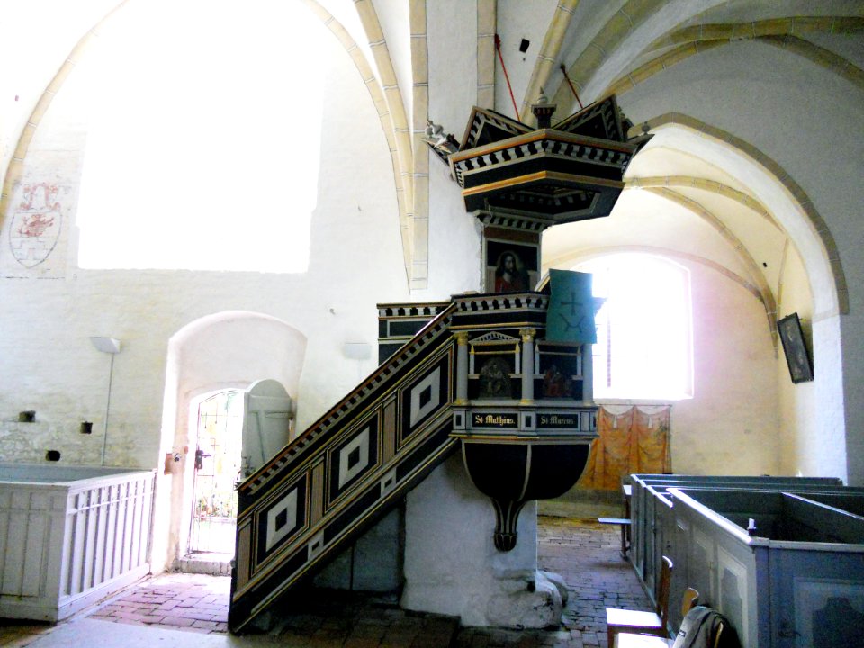 St. Katharinenkirche Trent Kanzel 1